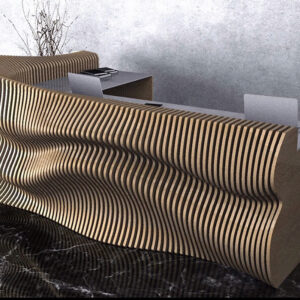 Wavy L Desk 1